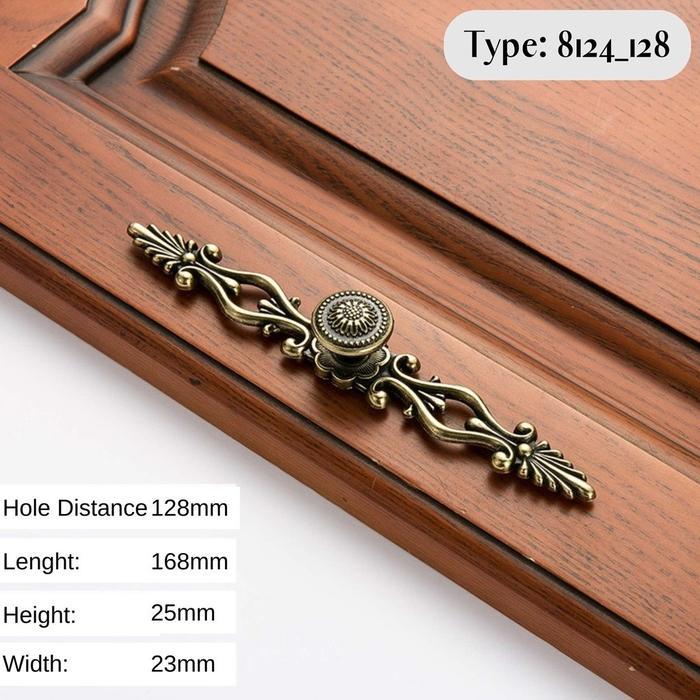 Lemari Jendela Pintu Rumah Kuningan Antik Knop Gagang Pintu Klasik Vintage Kuno Tarikan Laci Lemari 