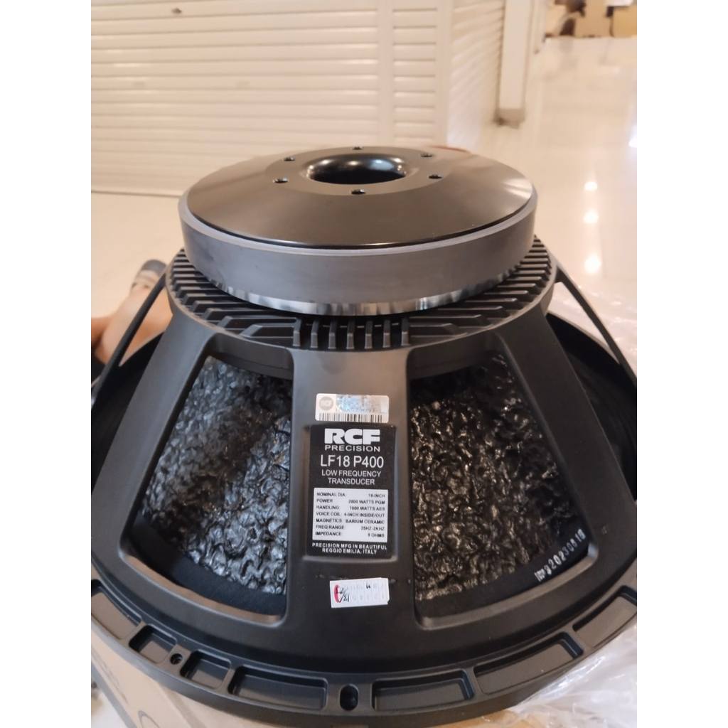SPEAKER COMPONENT RCF L18 P400(18 INCH) GRADE A