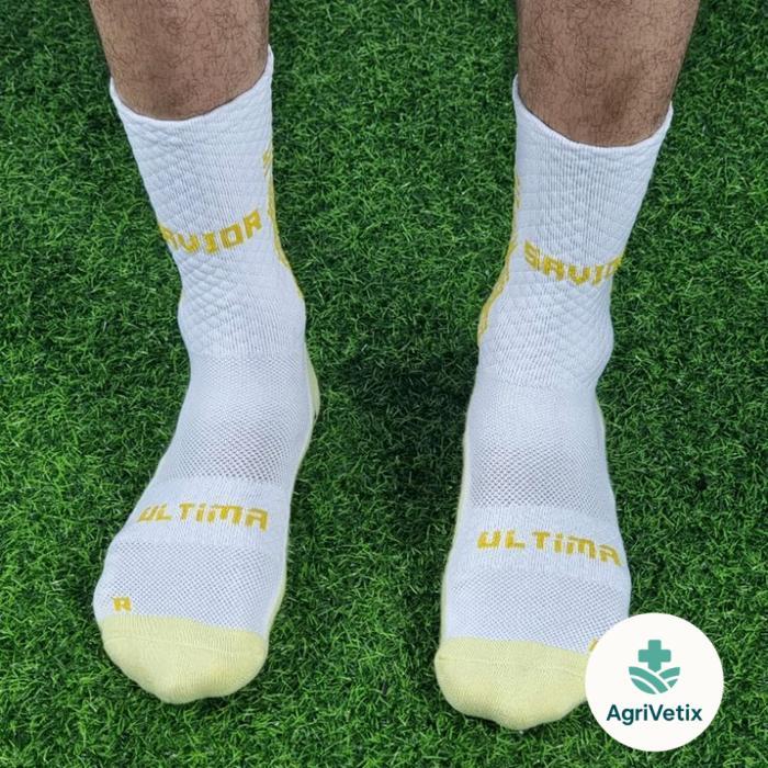 Kaos Kaki Anti Slip Pendek Savior Ultima Original Warna Putih - -, -