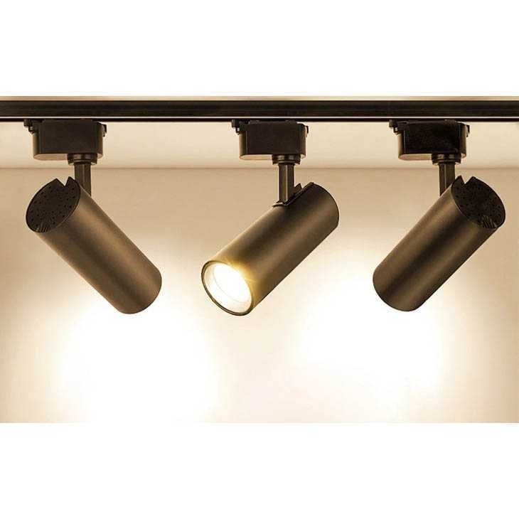 Lampu Sorot LED COB Track Light Natural White 4000K 12W - ZH24
