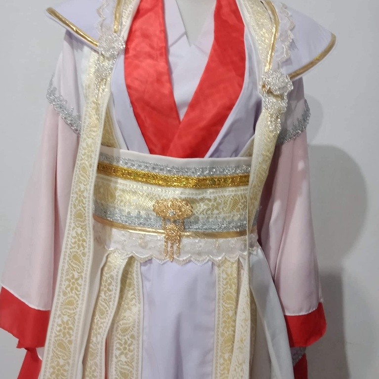 Xie Lian Heaven official blessing Tian Guan Ci Fu Cosplay Costume/Dianxia Crown Prince ver/ Hanfu