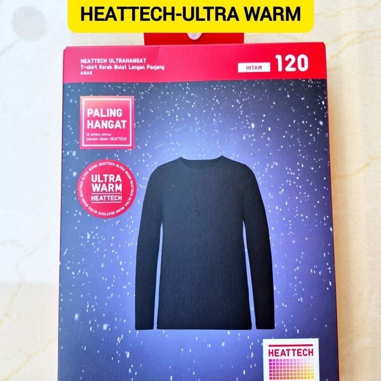 PRELOVED Long John Winter UNIQLO HEATTECH ULTRAWARM SIZE 120/140