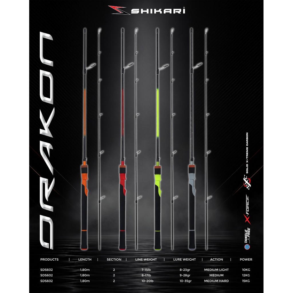 Shikari - Joran Drakon  Carbon Solid - Joran Pancing