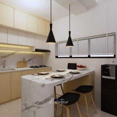 Custom Kitchen Island+Dining Table