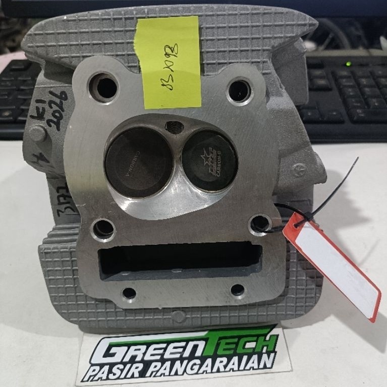 head deksel brt klx dtracker klep 34/29 sudah porting cnc