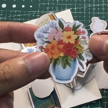 Sticker catatan Aesthetic @gembulmerahabu