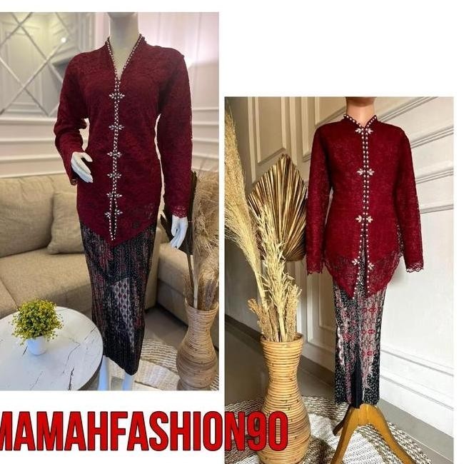 Kebaya Anak Dan Ibu Encim Couple / Kebaya Ibu Encim Brukat / Kebaya Anak Cantik / Kebaya Ibu Pesta /