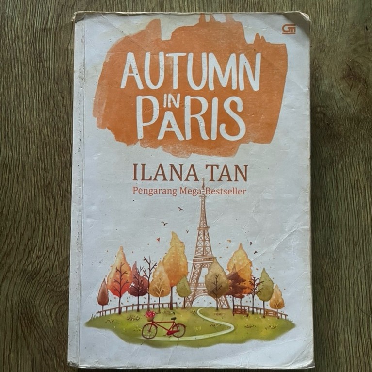 Buku Novel “Autumn In Paris” Ilana Tan (preloved original)