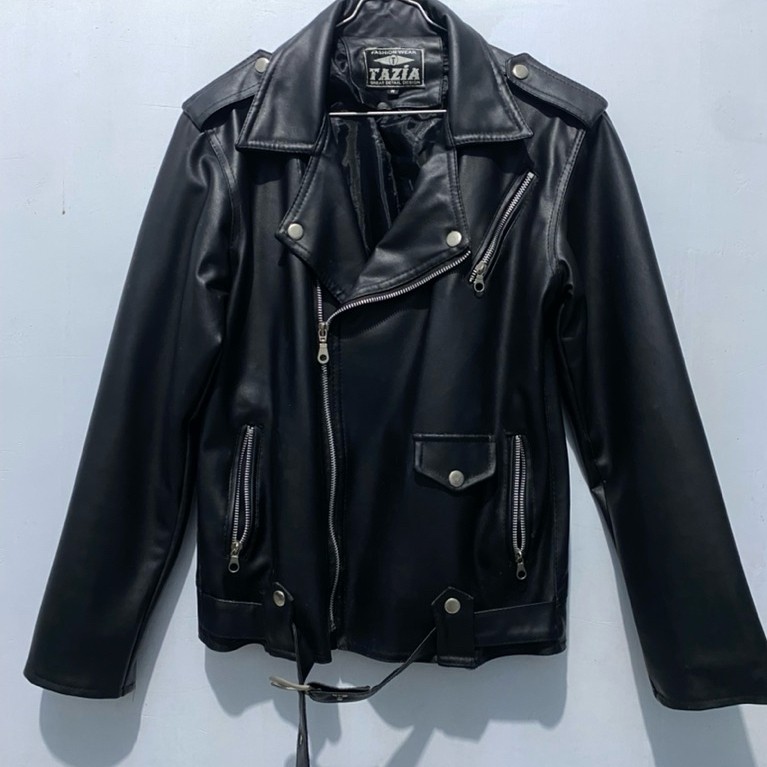 Preloved Jacket Kulit Ramones Biker Preloved