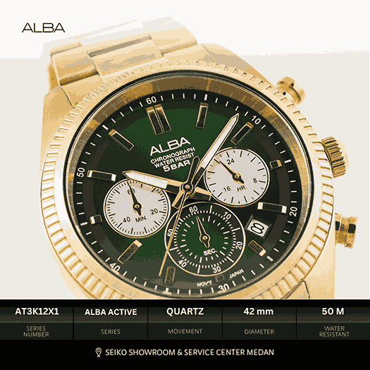 Alba Active AT3K12 Chronograph Quartz