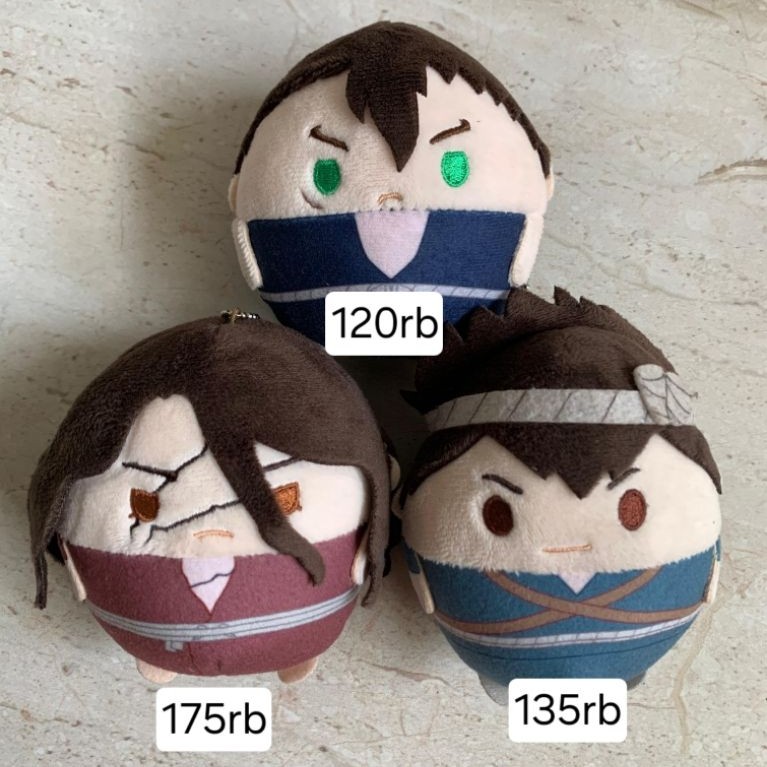 Boneka anime dr stone dr. stone anime plush (Tsukasa, Chrome, Kinro) plush (BACA DESKRIPSI)