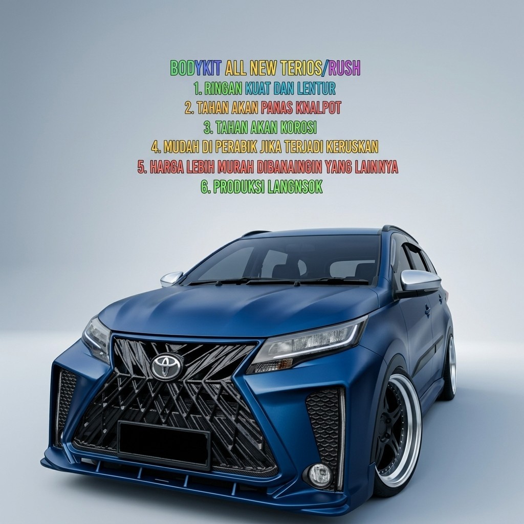 bodykit terios bodykit rush 2018-2025 GRADE A
