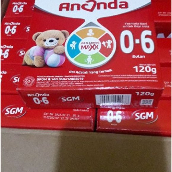 Susu SGM 0-6 Bulan 120gr