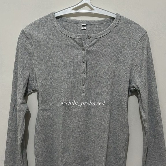 Uniqlo ribbed henley