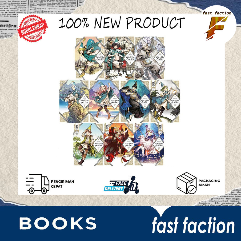 Witch Hat Atelier manga (English)