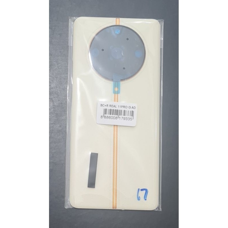 Backdoor Realme 11 Pro Tutup Belakang HP Back Cover Battery Housing Kaca Kamera Ring Gold Realme11 P