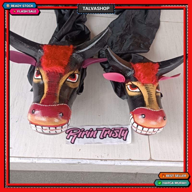 Bantengan suro anak/banteng motif jambul
