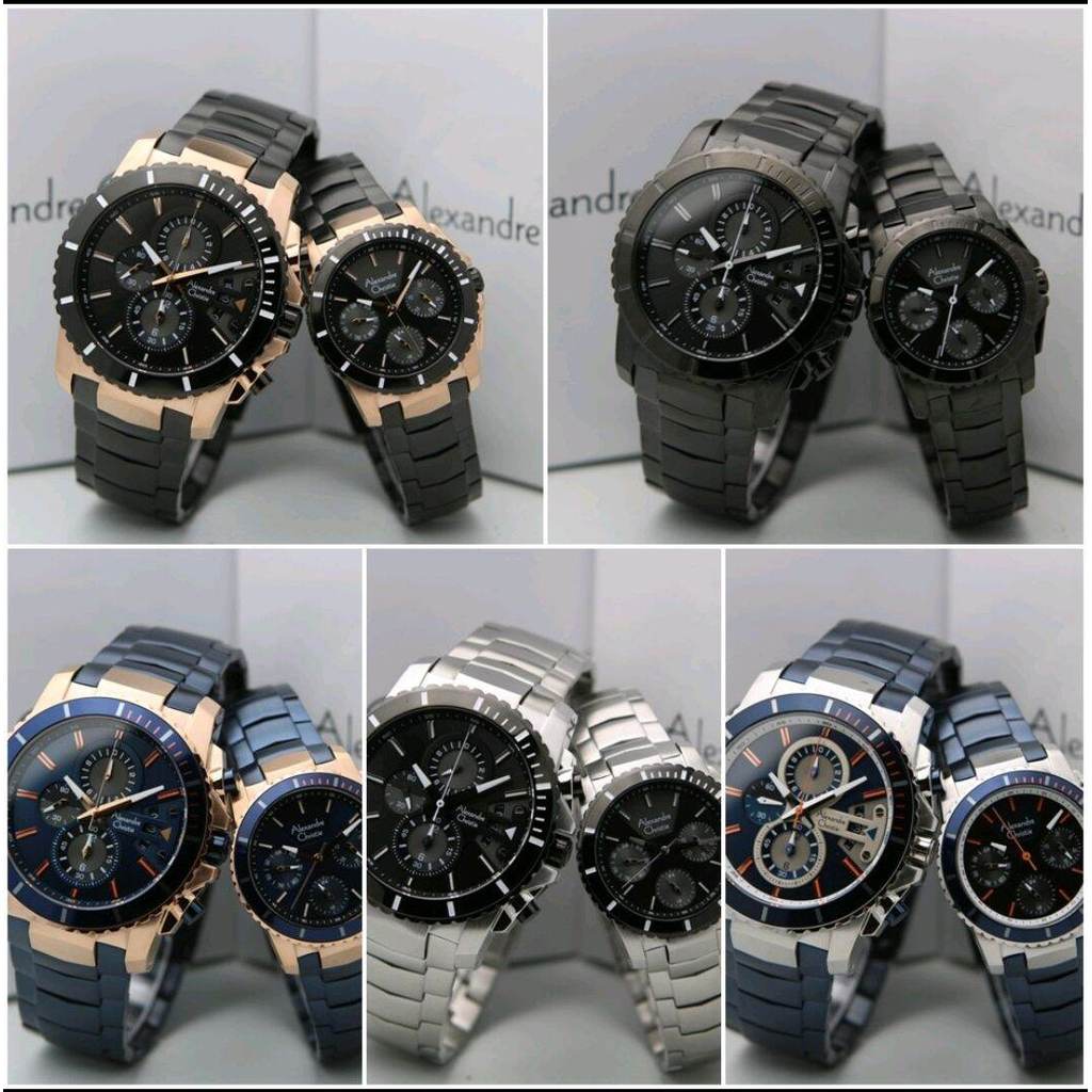 jam tangan couple AC6455 MC BF