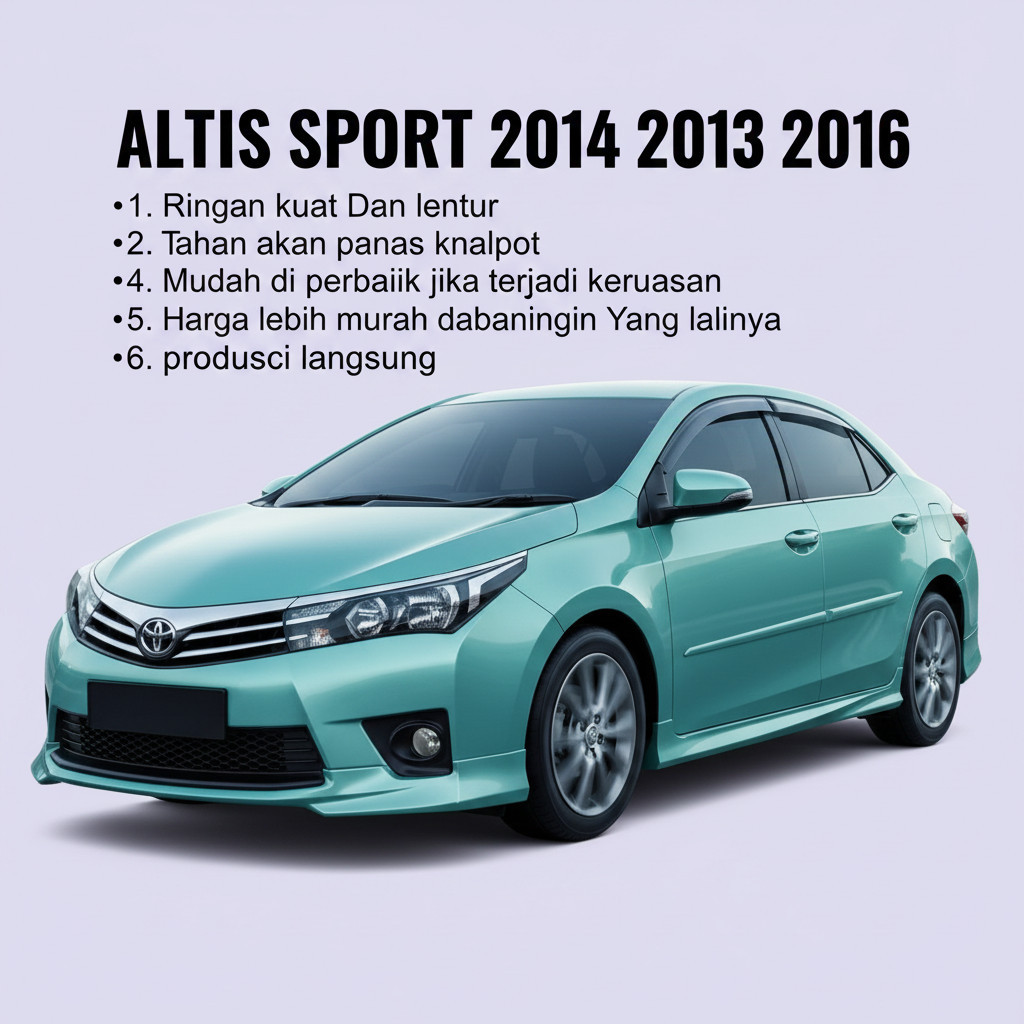 BODYKIT COROLLA ALTIS 2014 2015 2016 BODY KIT ALTIS