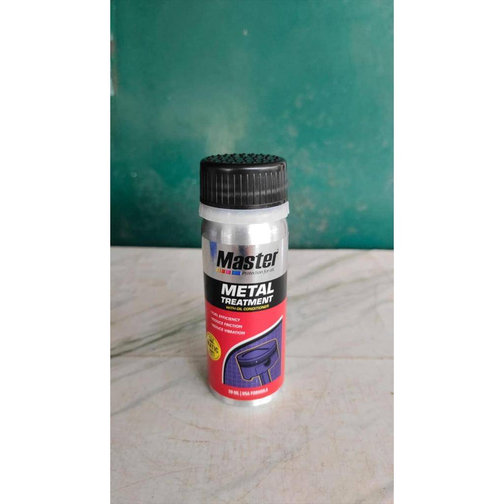 Metal Treatment Aditif Campuran Oli Mesin Motor Matic 50ml Master