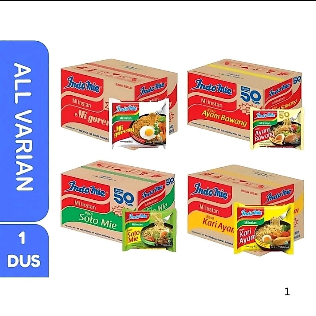 Indomie Goreng 1 Dus 40 Pcs / Indomie 1 Dus