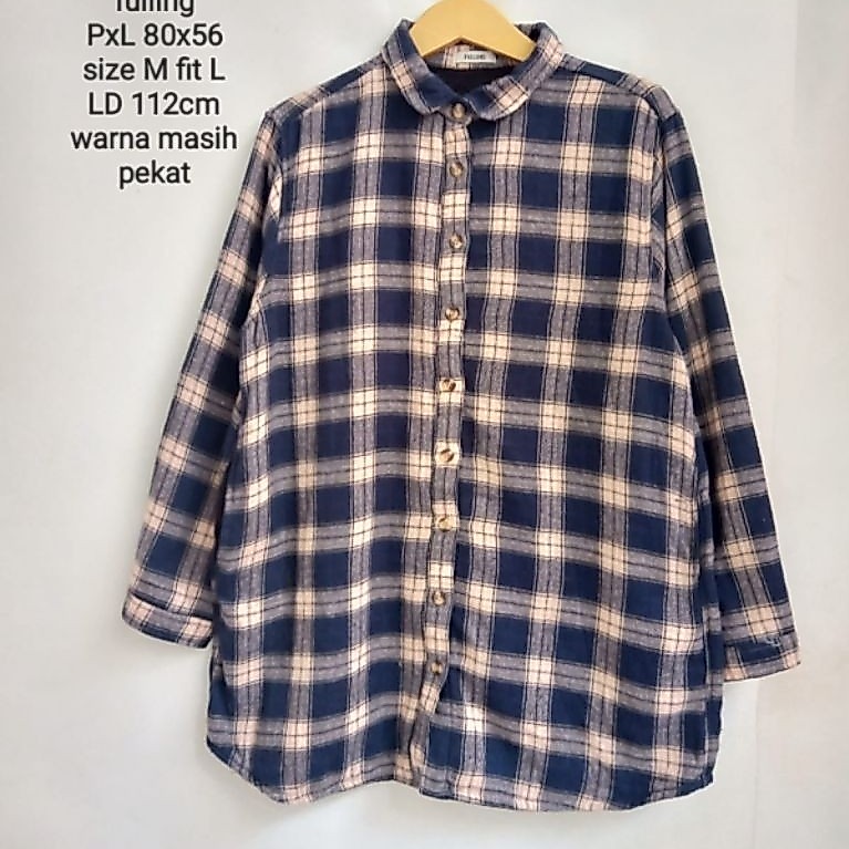 JACKET FLANEL FULLING / JACKET FLANWL TEBAL