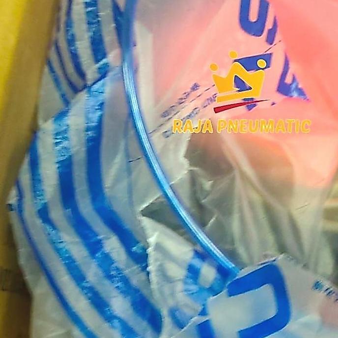 HOSE / SELANG ANGIN PU SMC 8X5 BIRU METERAN / ECER
