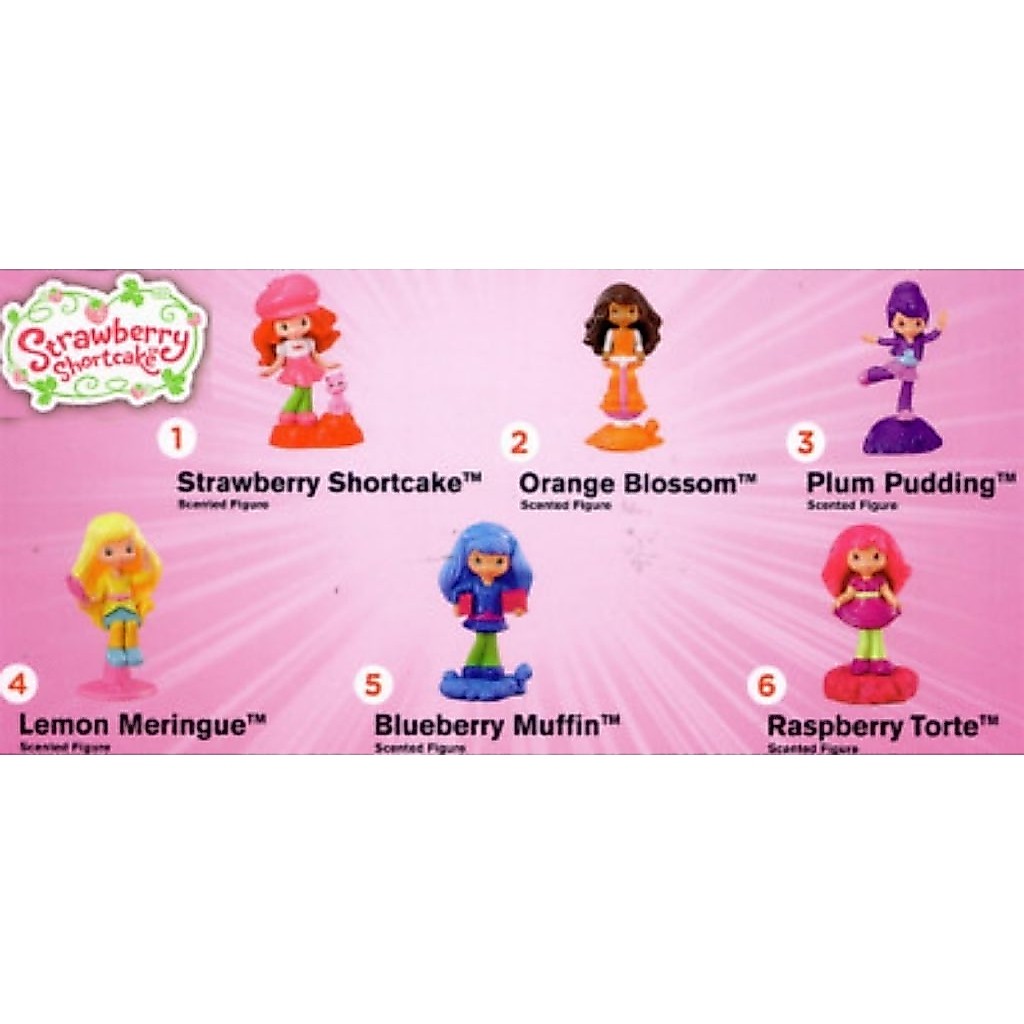 FIGUR MCD MCDONALDS HAPPY MEAL TOYS - STRAWBERRY SHORTCAKE