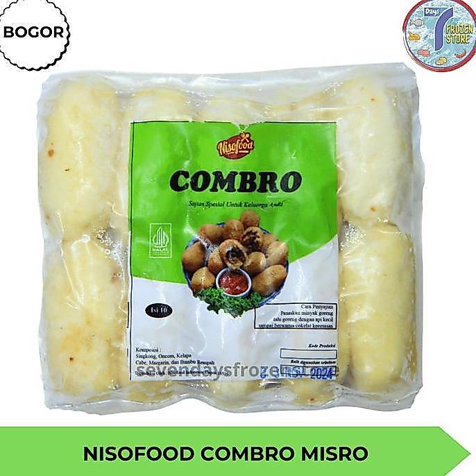 Nisofood Combro Misro Isi 10 Beku Frozen