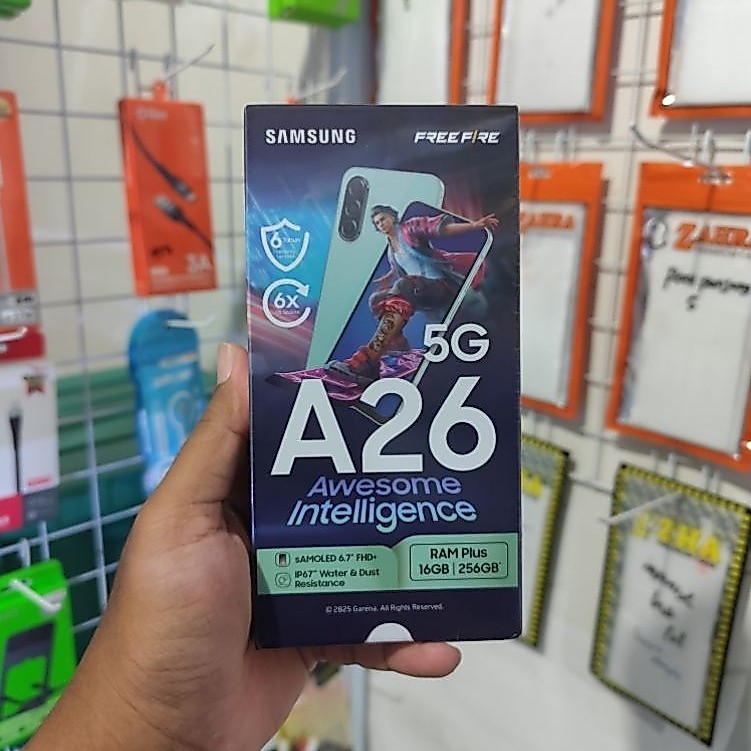 samsung a26 5G ram 8/256 baru