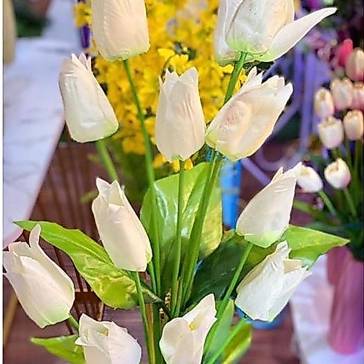 Okushonga- Bunga Hias Sudut Tulip Kuncup Dekorasi