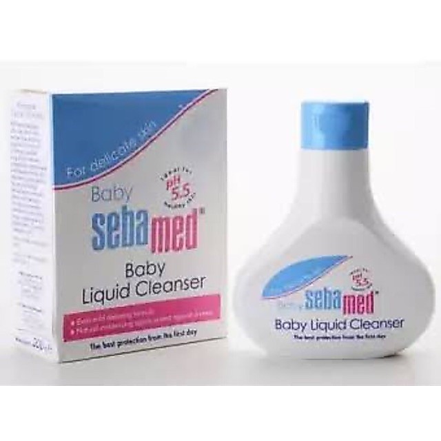 Sebamed baby wash/Sebamed liquid cleanser / sebamed bubble bath 200ml