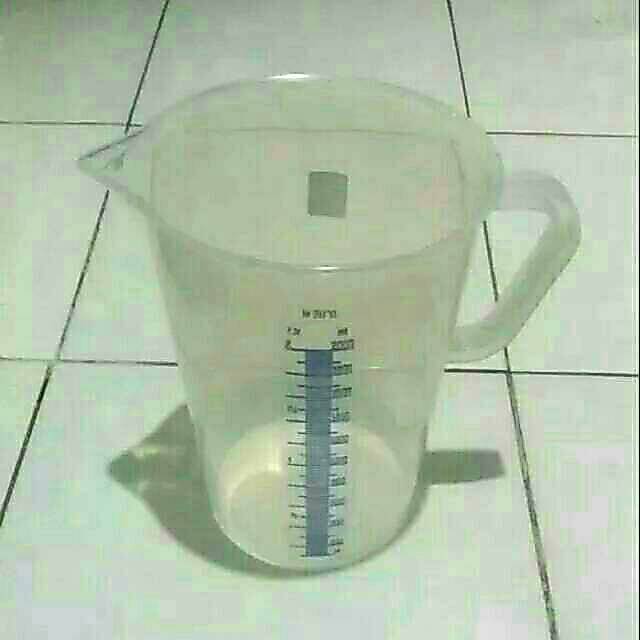 Gelas ukur 2 Liter plastik gelas takar 2 liter