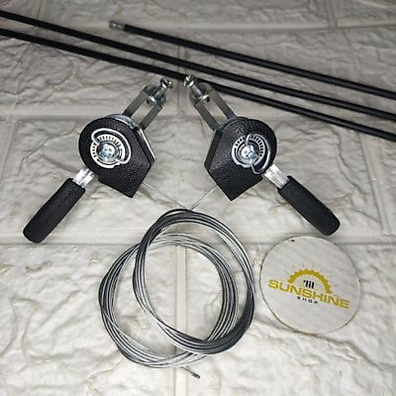Shifter Jempol Jadul 5-6-7-8 Speed Alloy Silver