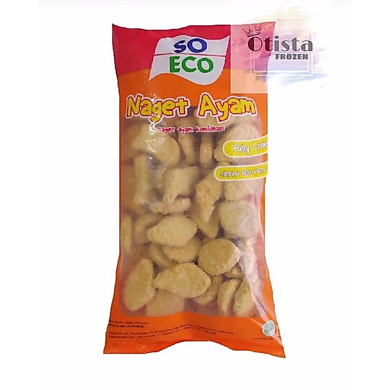 [TERMURAH] SO ECO NAGET 1 KG / NAGET EKONOMIS / NAGET AYAM / SO ECO