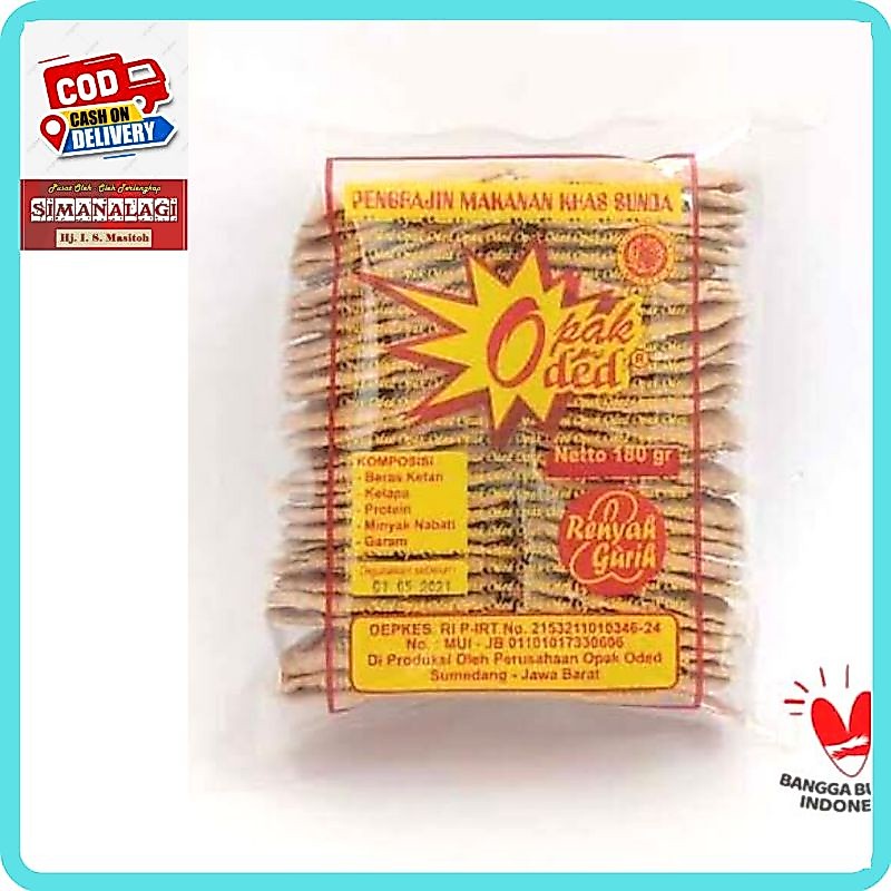 OPAK KETAN | OPAK ODED | OPAK SUMEDANG oleh oleh bandung
