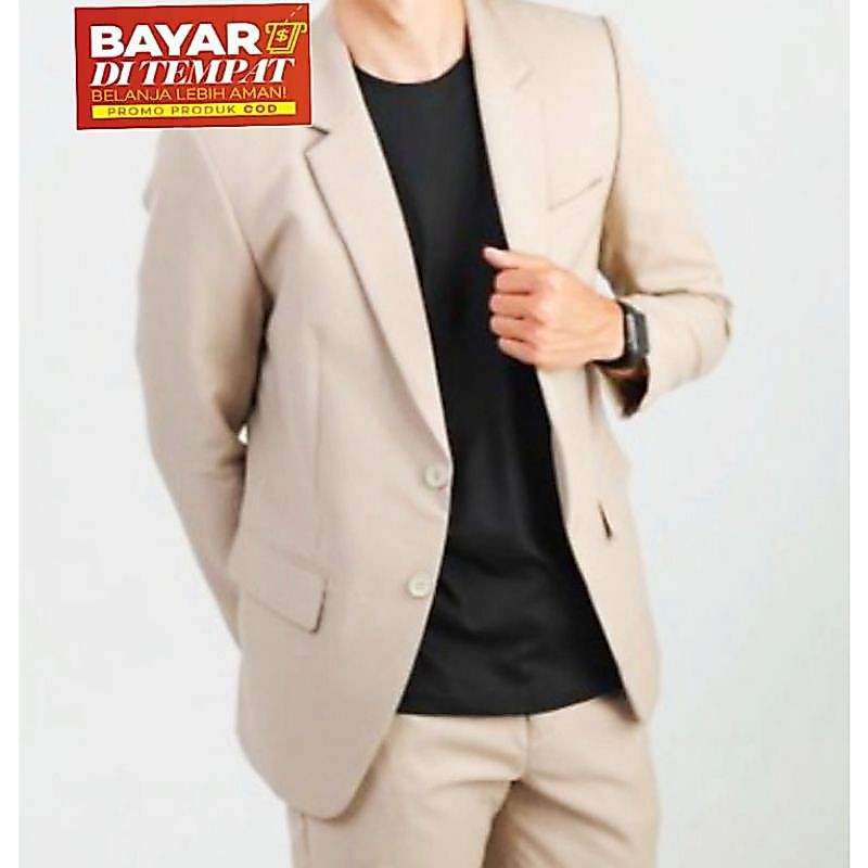 Jas Pria Cream / Jas full cream / Jas formal