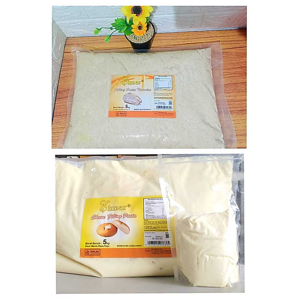 ELMER Cheese fillingTiramisu filling, selai keju selai tiramisu isian roti