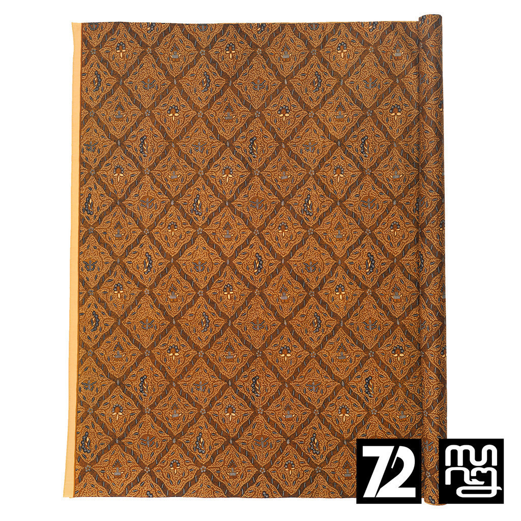 72 Batik - Kain Batik Bahan Katun Motif Sidomukti Sido Mukti Luhur Solo Jogja Sogan Klasik Tradision
