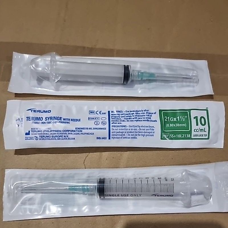 Spuit 10 cc 10cc 10 ml Terumo ECER