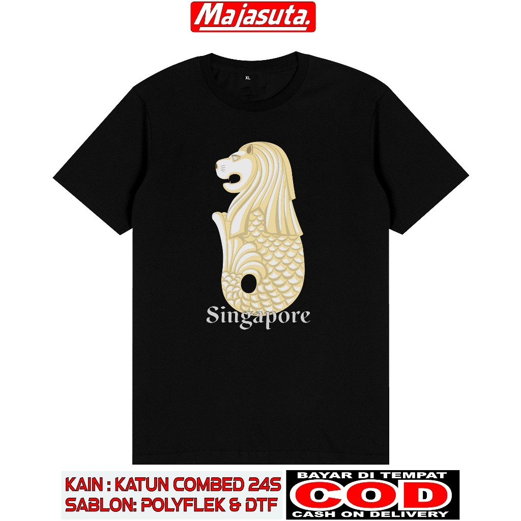 KAOS OLEH OLEH SOUVENIR SINGAPURA / SINGAPORE KATUNKAOS CHANGI KAOS DISNEY KAOS UNIVERSAL STUDIO