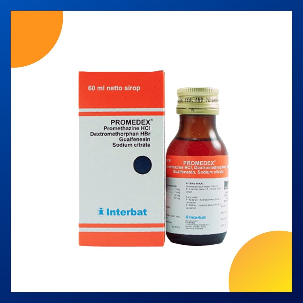 PROMEDEX SIRUP 1 BOTOL @ 60 ML