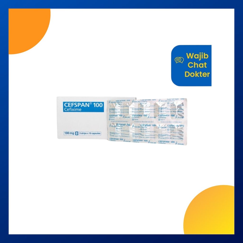 CEFSPAN 100 MG 1 STRIP @ 10 KAPSUL
