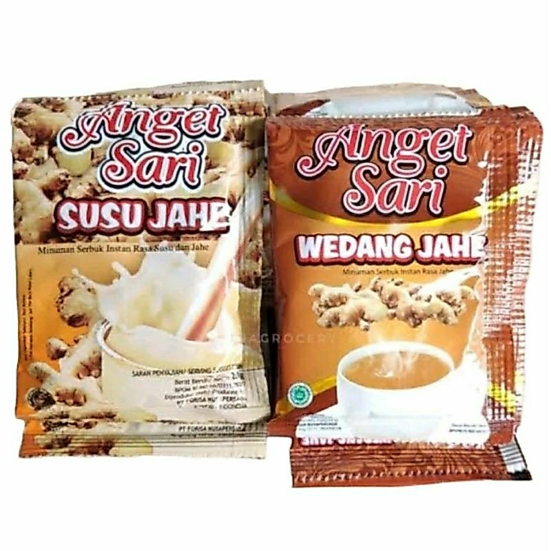 Anget Sari Susu/Wedang Jahe 1 Renteng isi 10 Sachet