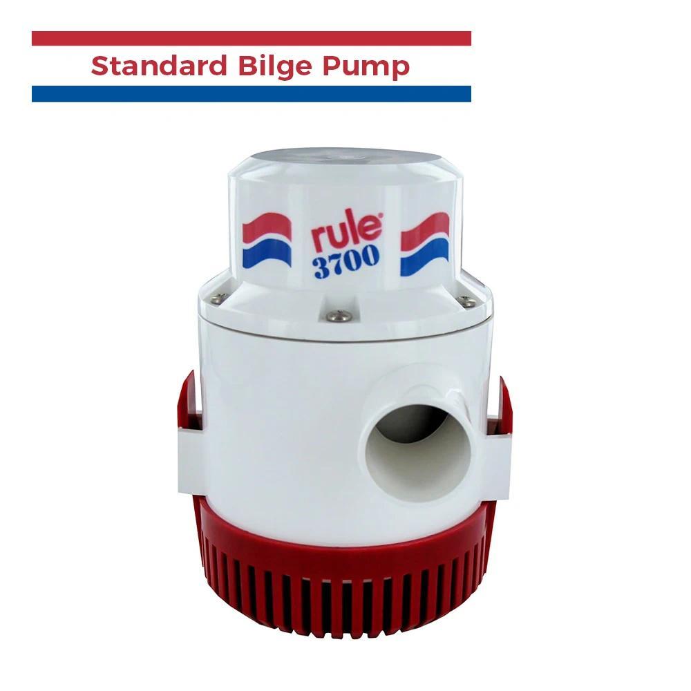 Rule 16A Standard Bilge Pump 3700 GPH 24V for Marine Boats Yachts