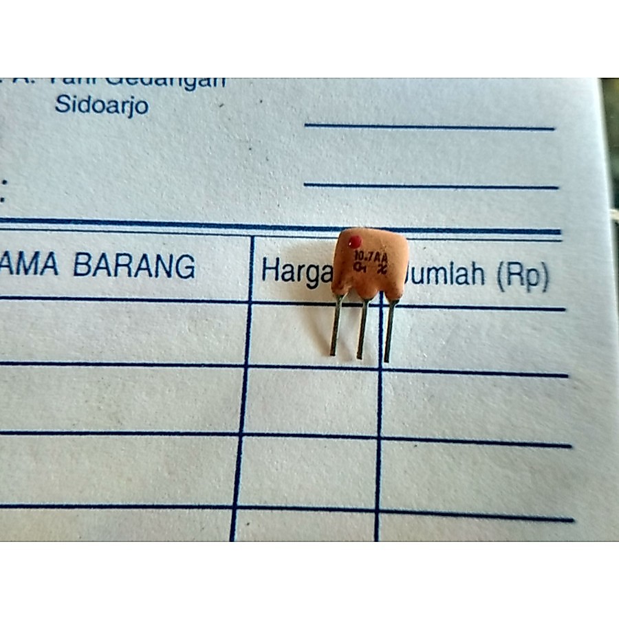 ceramic filter 10.7 mhz 3pin cf10.7