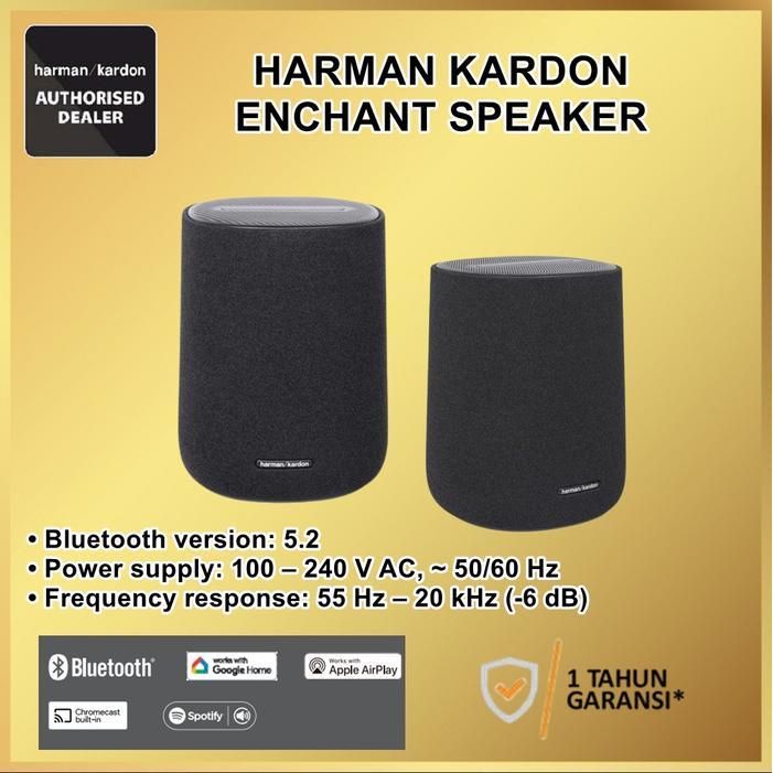 Harman Kardon Enchant Speaker Compact Wireless Speaker with Dolby Atmos