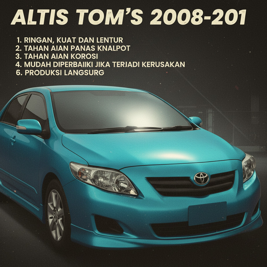 [ready] bodykit Toyota Altis 2008 2009 2010 BODY KIT COROLLA ALTIS