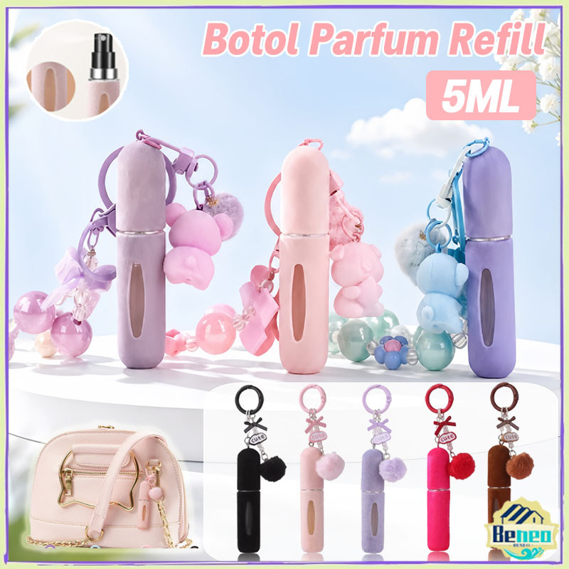 5ml Botol Parfum Aesthetic Botol Botol Parfum Refill Botol Parfum Anti Bocor Botol Parfum Portable B