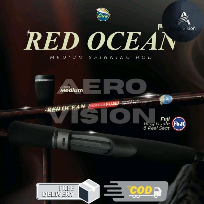 Joran Carbon  Orca Red Ocean & Orca Red Ocean Plus 802M - 802MS